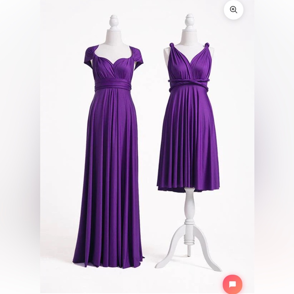 Formal Multi-Wear Purple Dress